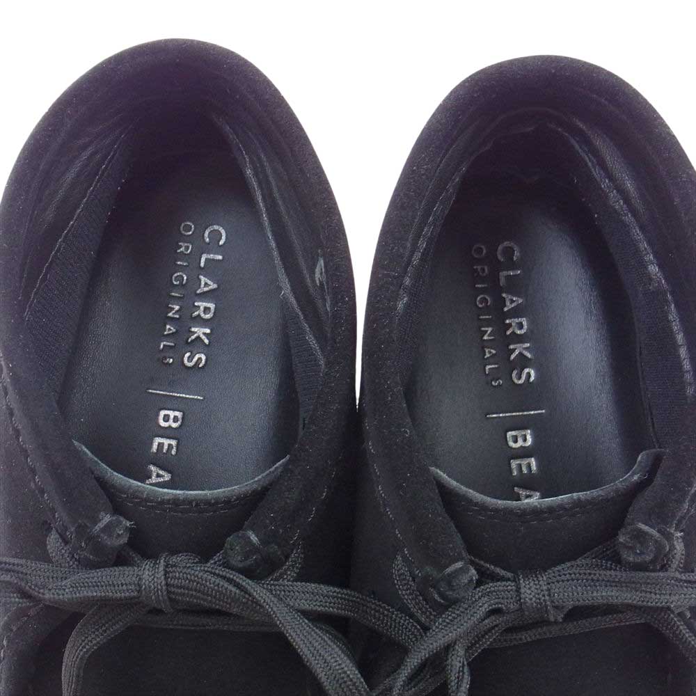 Clarks クラークス BEAMS WallabeeBT GTX ビームス ワラビー ブーツ ブラック系 25cm【中古】