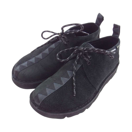 NEIGHBORHOOD ネイバーフッド 221CLCLN-FW02 CLARKS DESERT TREK GTX クラークス デザート トレック ゴアテックス ブーツ ブラック系 UK8【中古】