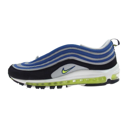 NIKE ナイキ DM0028-400 AIR MAX 97 OG ATLANTIC BLUE VOLTAGE YELLOW エア マックス 97 アトランティック ブルー ローカット スニーカー ブルー系 28.0cm【中古】