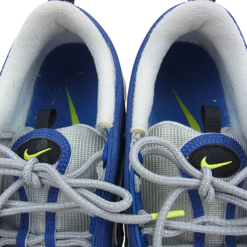 NIKE ナイキ DM0028-400 AIR MAX 97 OG ATLANTIC BLUE VOLTAGE YELLOW エア マックス 97 アトランティック ブルー ローカット スニーカー ブルー系 28.0cm【中古】