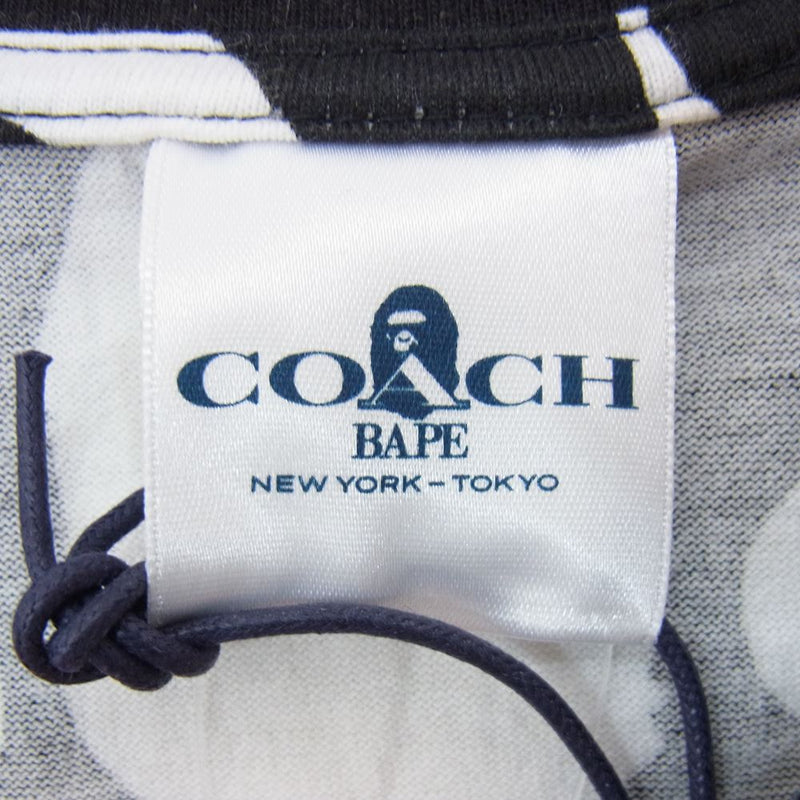 A BATHING APE アベイシングエイプ × COACH コーチ シグネチャー 総柄