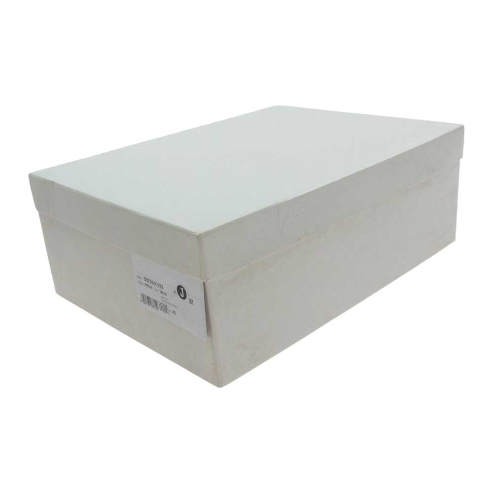 MAISON MARGIELA メゾンマルジェラ S57WU0132 22ライン Tabi タビ レザー 足袋ブーツ ヒール ブーツ ブラック系 40【中古】