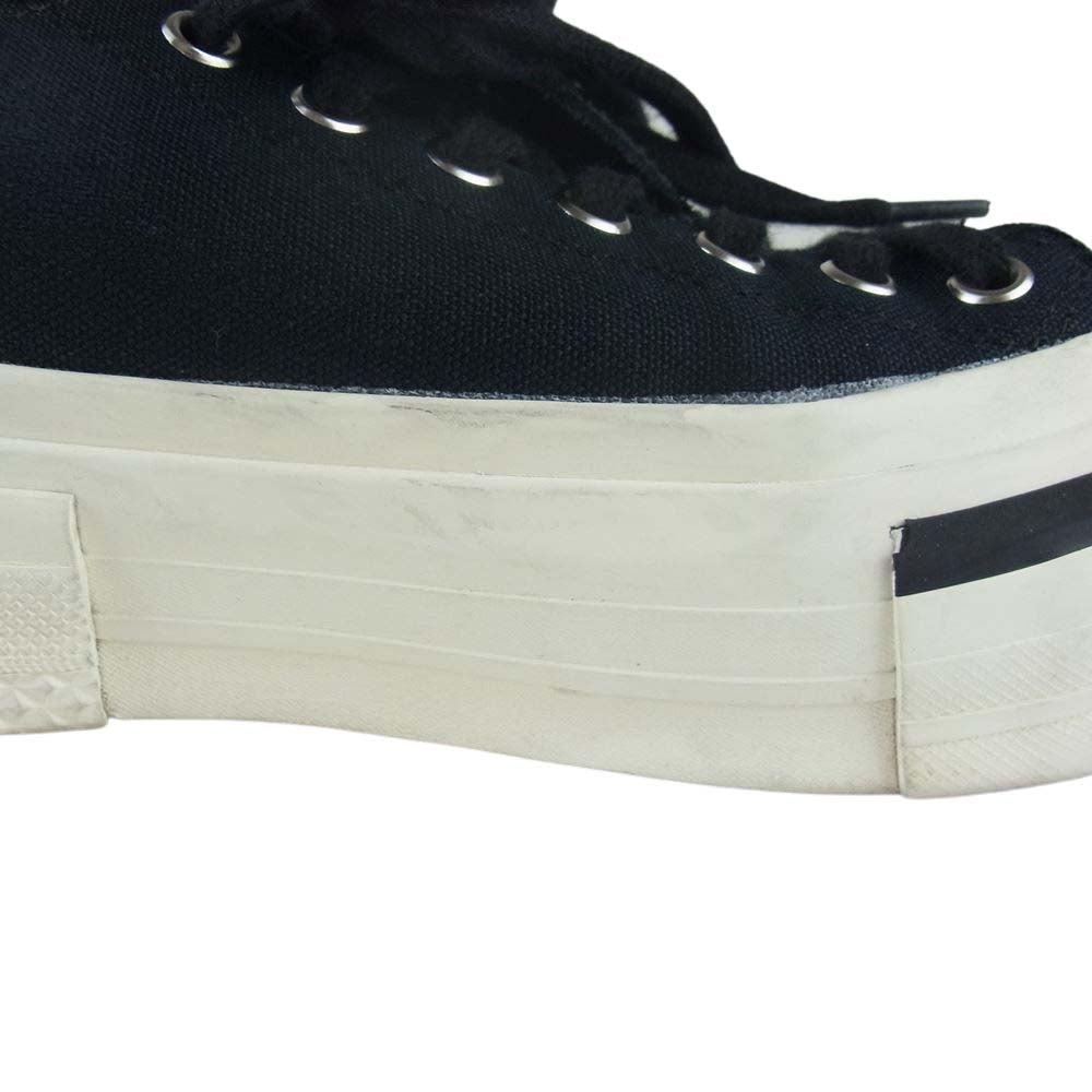 Yohji Yamamoto ヨウジヤマモト × XVESSEL ヴェセル HR-E01-860 レイヤード ロウ トップ スニーカー ブラック系 26MM【中古】