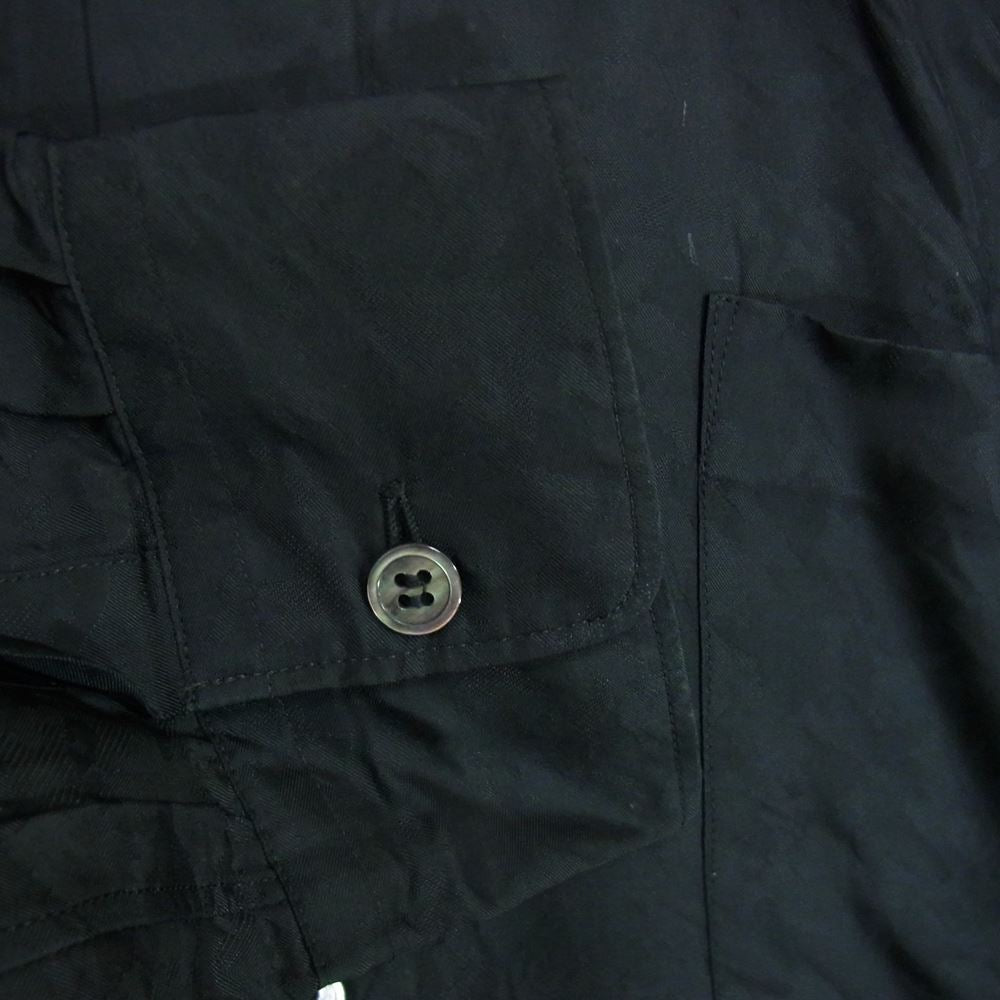 COMME des GARCONS HOMME PLUS コムデギャルソンオムプリュス AD2016 PR-B027 リボン ブラウス シャツ ブラック系 M【中古】