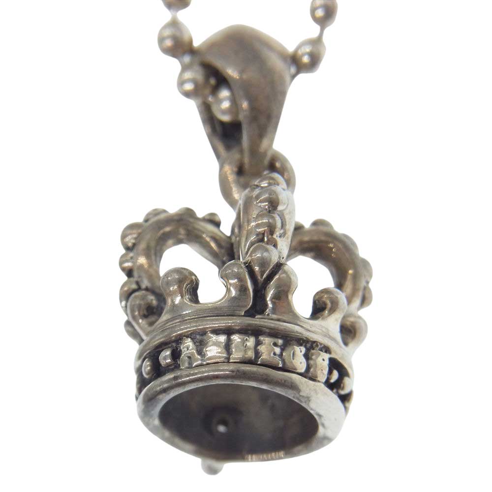 LION HEART ライオンハート クラウン チェーン ネックレス シルバー系【中古】