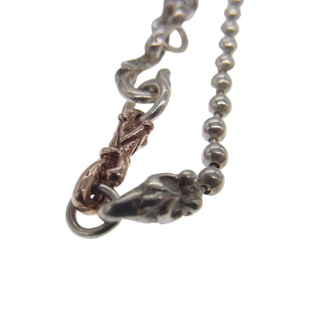 LION HEART ライオンハート クラウン チェーン ネックレス シルバー系【中古】