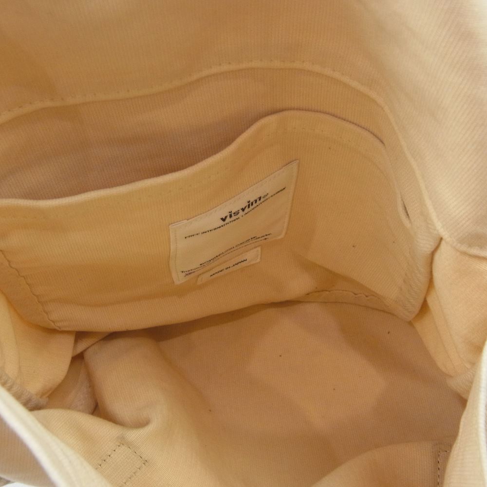 VISVIM ビズビム 22SS KAYENTA SHOULDER BAG M カヤンタ ショルダー バッグ  ベージュ系【中古】