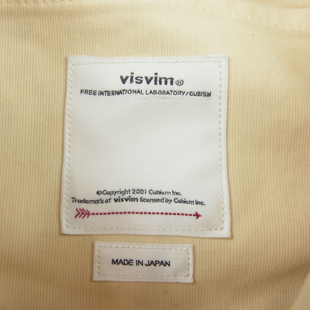 VISVIM ビズビム 22SS KAYENTA SHOULDER BAG M カヤンタ ショルダー バッグ  ベージュ系【中古】
