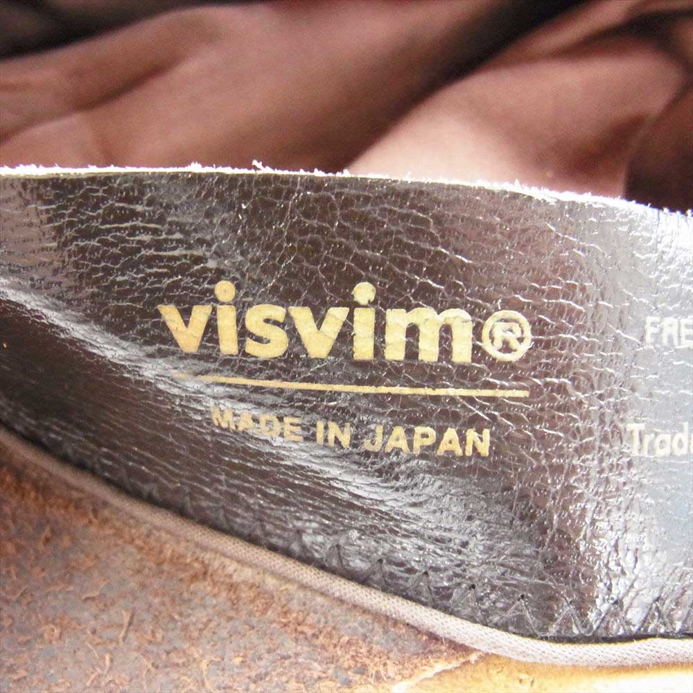 VISVIM ビズビム 22SS BIKER HAT レザー バイカーハット ライトブラウン系【中古】