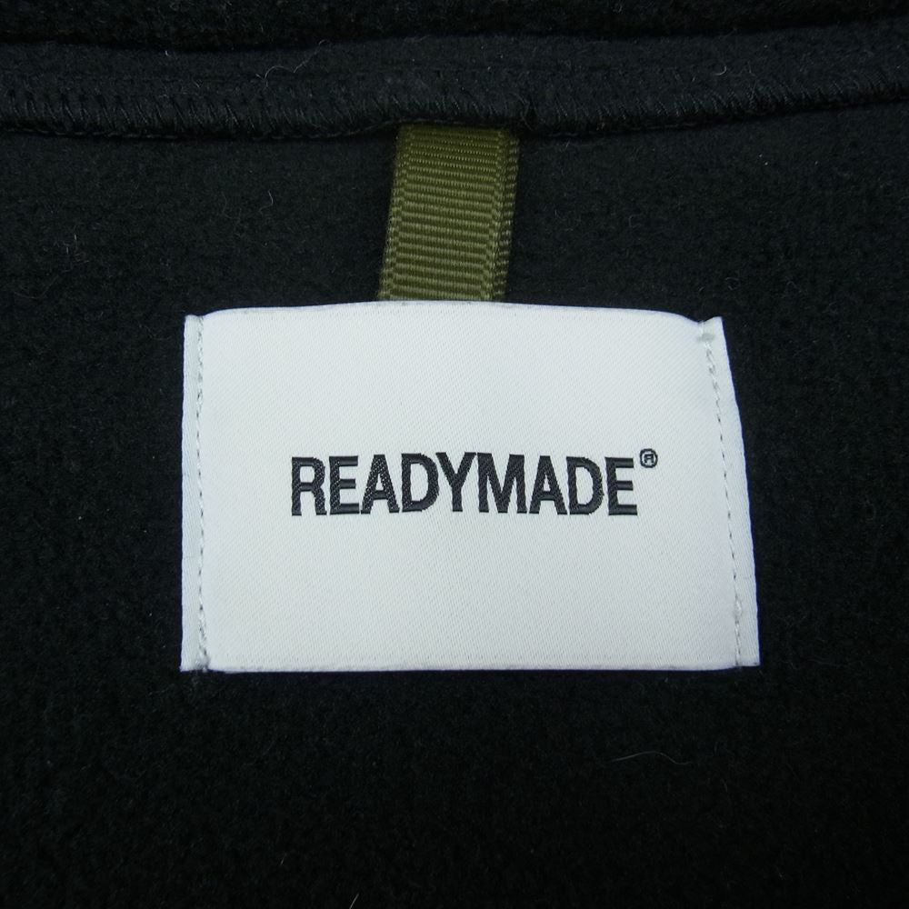 READY MADE レディメイド 20AW  FLEECE JACKET ライナー切替フリースジャケット ジップアップブルゾン カーキ系 1【中古】