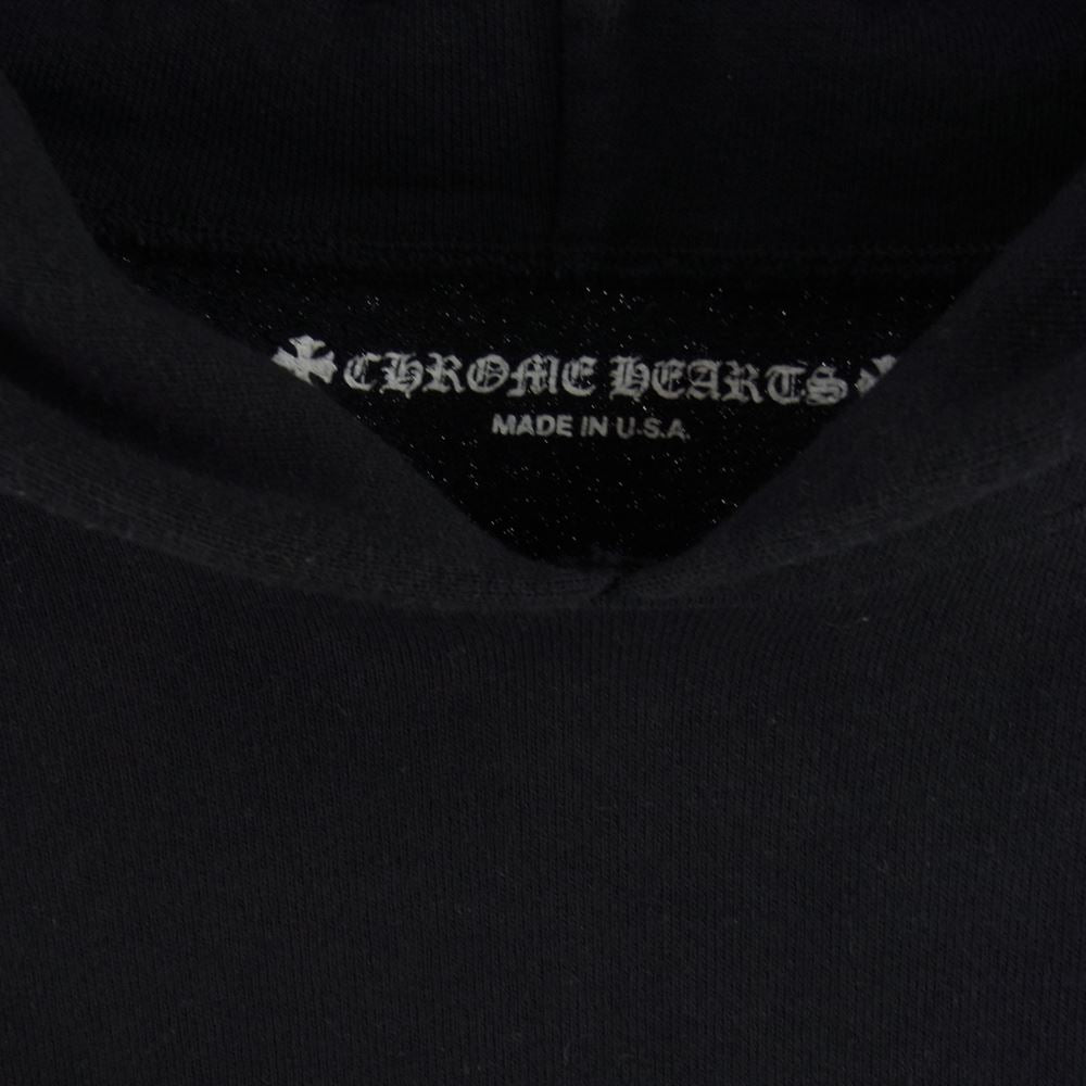 CHROME HEARTS クロムハーツ（原本無） × MATTY BOY マッティボーイ 21AW Sex Records Concept Hoodie セックス レコード コンセプトフーディ プルオーバーパーカー ブラック系 XL【中古】