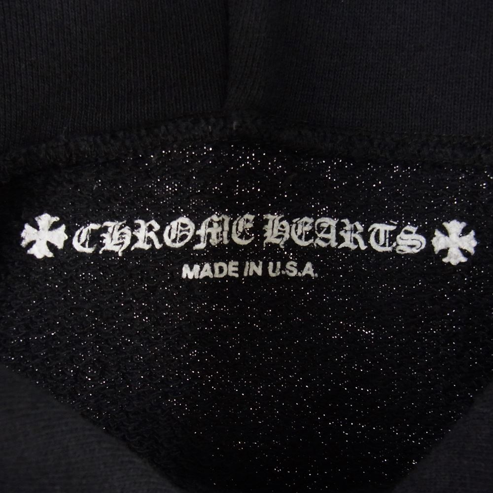 CHROME HEARTS クロムハーツ（原本無） × MATTY BOY マッティボーイ 21AW Sex Records Concept Hoodie セックス レコード コンセプトフーディ プルオーバーパーカー ブラック系 XL【中古】