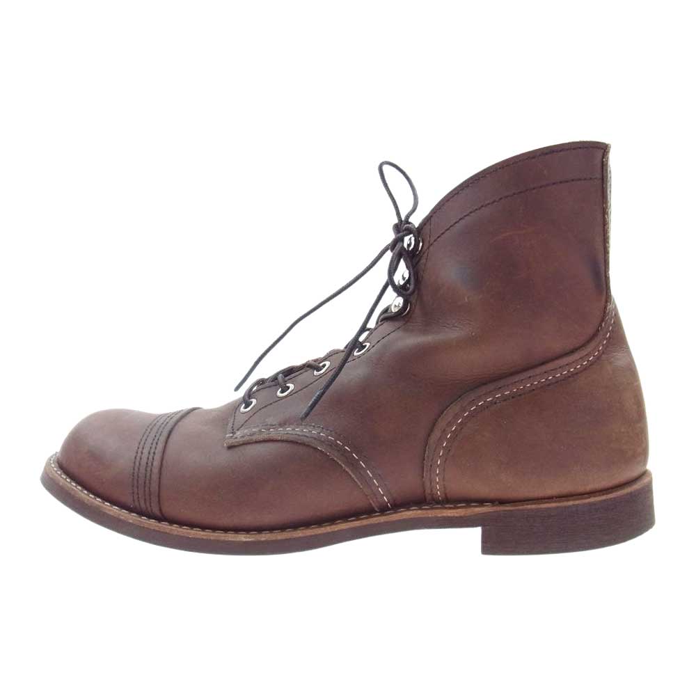 RED WING レッドウィング 8111  IRON RANGER アイアン レンジャー ブーツ ブラウン系 11D【中古】