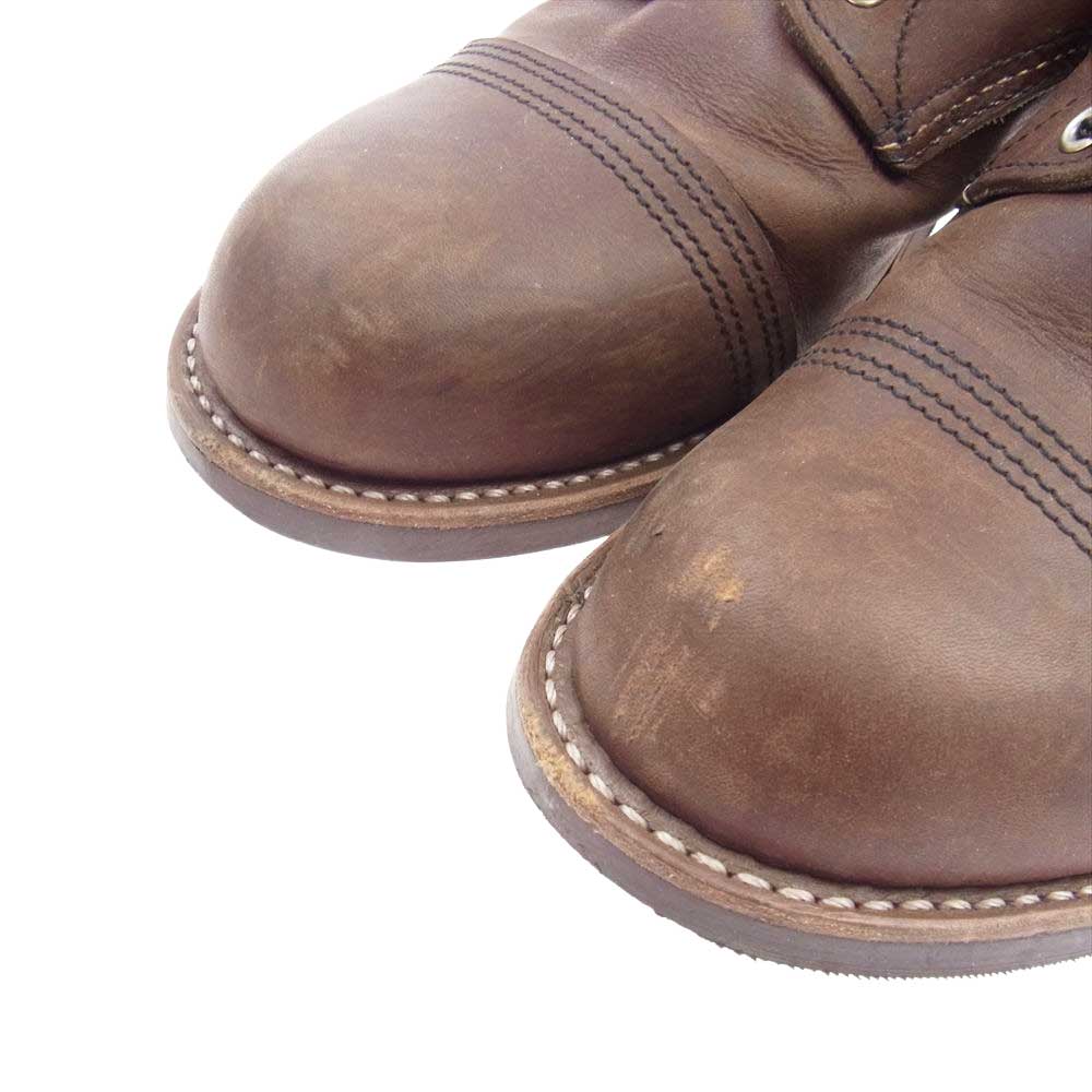 RED WING レッドウィング 8111  IRON RANGER アイアン レンジャー ブーツ ブラウン系 11D【中古】
