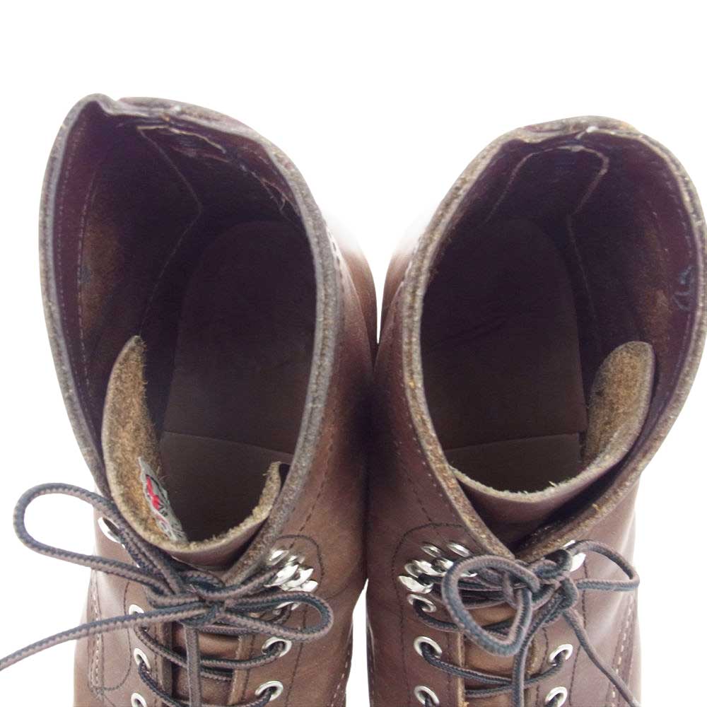 RED WING レッドウィング 8111  IRON RANGER アイアン レンジャー ブーツ ブラウン系 11D【中古】