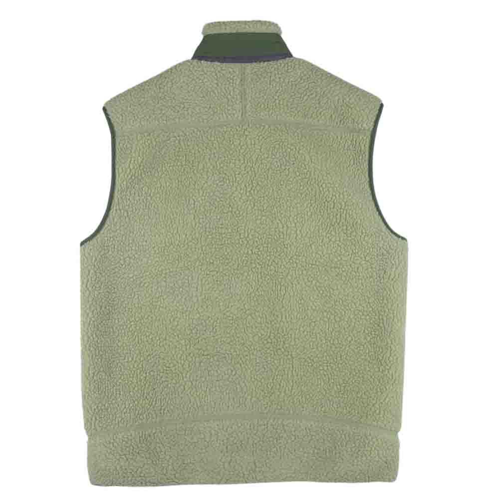 patagonia パタゴニア 18AW 23048 CLASSIC RETRO-X VEST クラシック レトロX フリース ベスト カーキ系 グレイッシュベージュ系 M【中古】