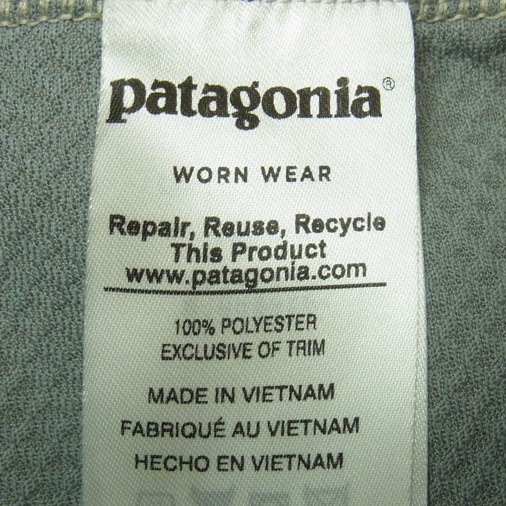 patagonia パタゴニア 18AW 23048 CLASSIC RETRO-X VEST クラシック レトロX フリース ベスト カーキ系 グレイッシュベージュ系 M【中古】