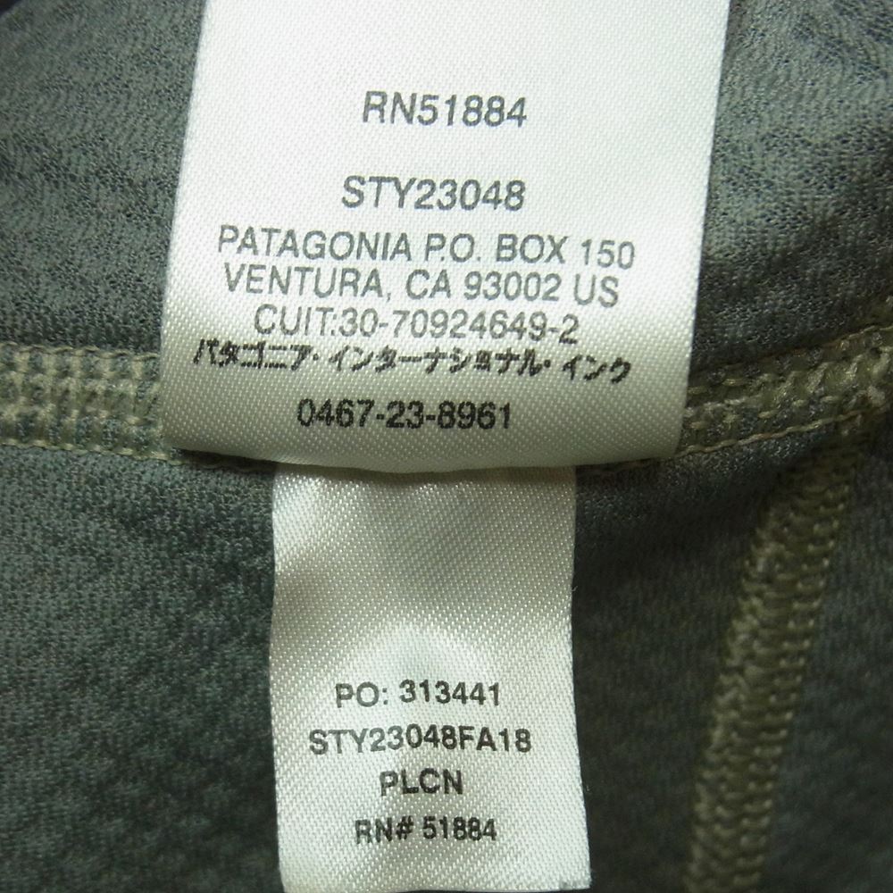 patagonia パタゴニア 18AW 23048 CLASSIC RETRO-X VEST クラシック レトロX フリース ベスト カーキ系 グレイッシュベージュ系 M【中古】