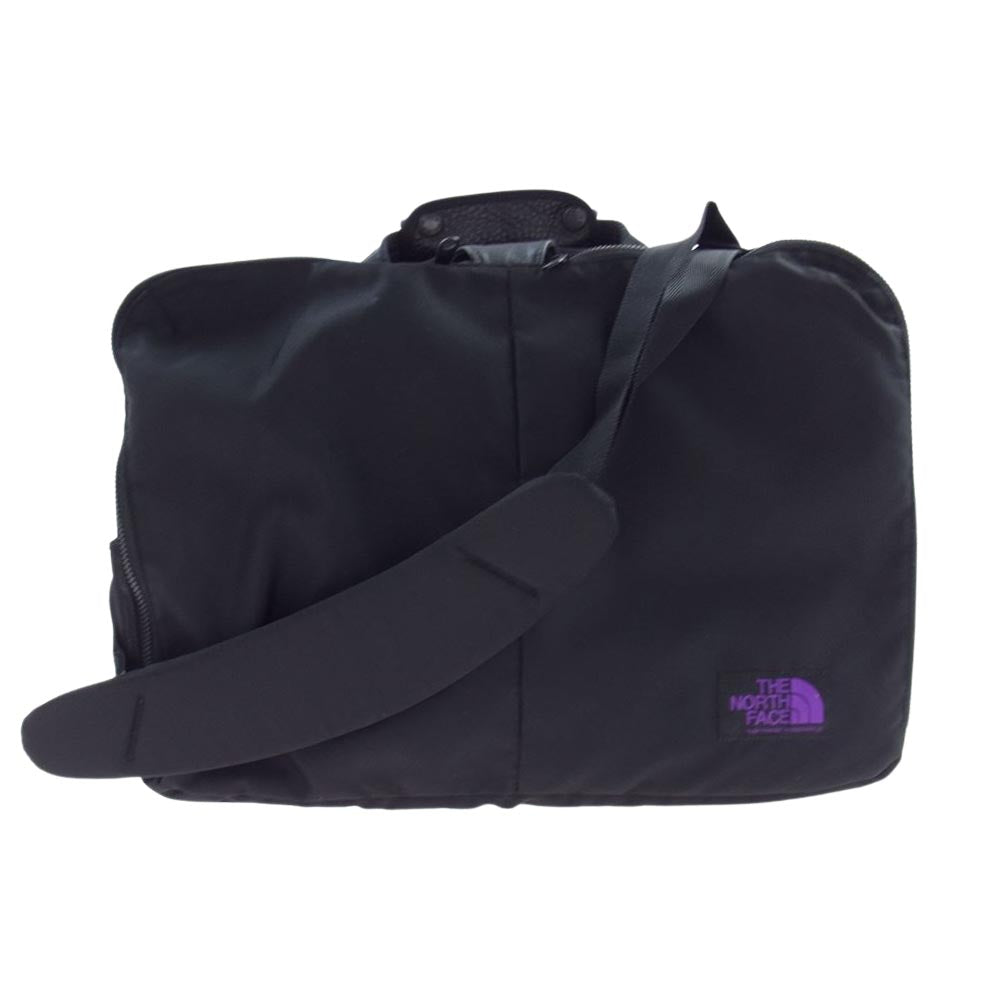 THE NORTH FACE ノースフェイス NN7913N PURPLE LABEL パープルレーベル LIMONTA Nylon 3Way Bag リモンタ ナイロン 3ウェイ ショルダー バッグ ブリーフケース リュック ブラック系【中古】