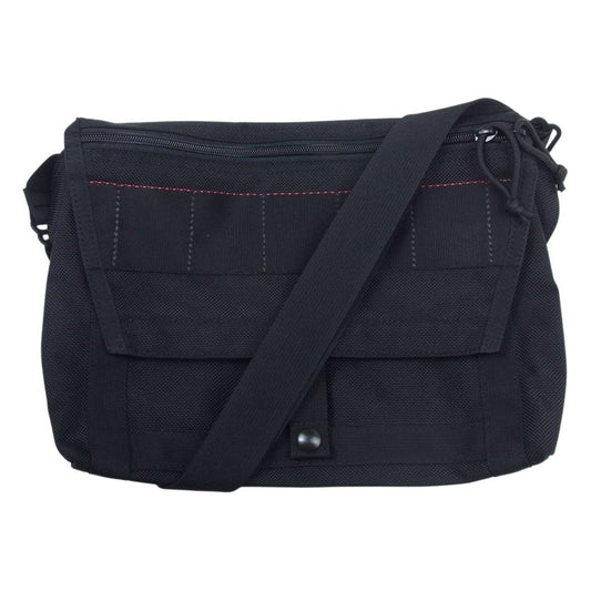 BRIEFING ブリーフィング BEAMS PLUS ビームスプラス 別注 Fleet Messenger Bag フリート メッセンジャー ショルダー バッグ ブラック系【中古】