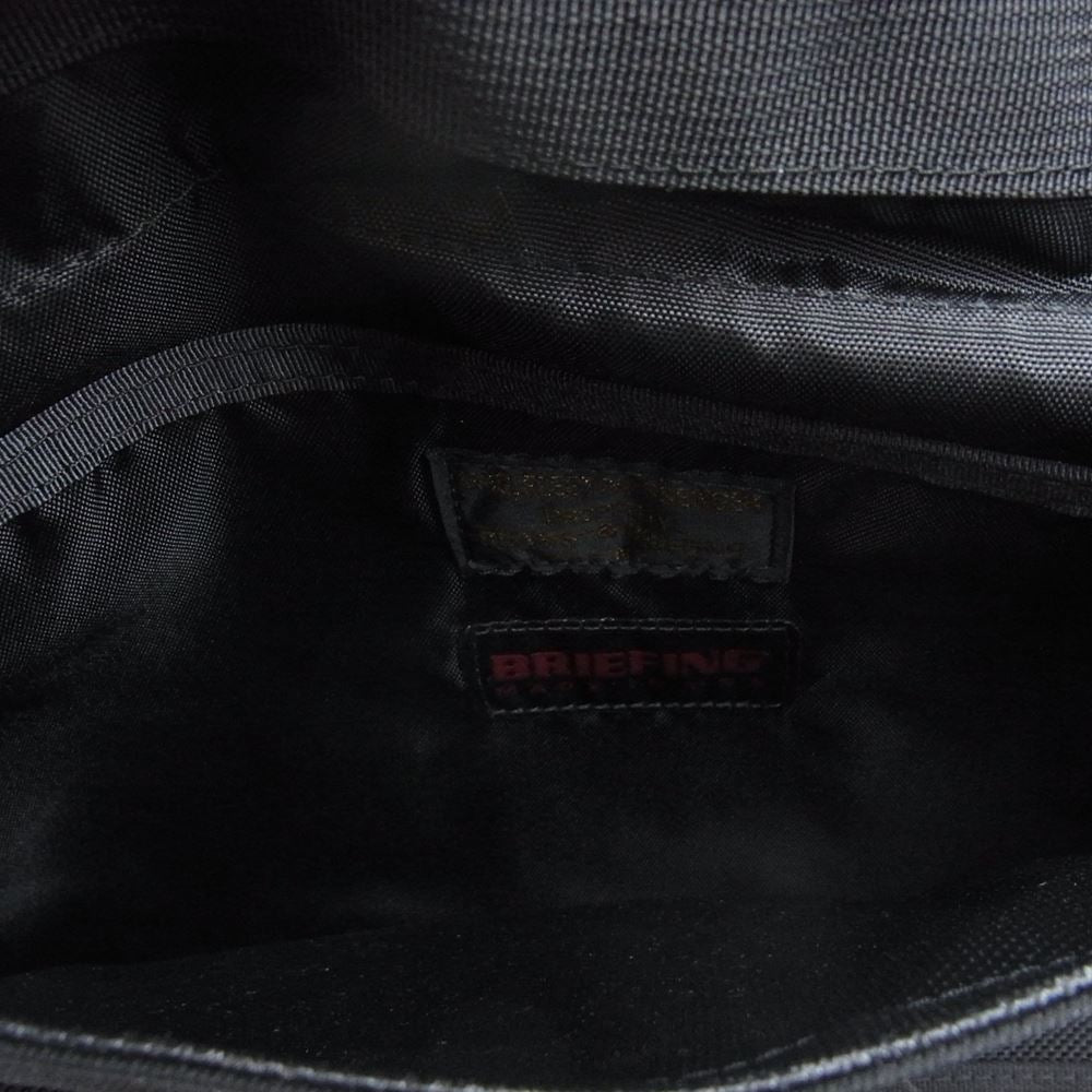 BRIEFING ブリーフィング BEAMS PLUS ビームスプラス 別注 Fleet Messenger Bag フリート メッセンジャー ショルダー バッグ ブラック系【中古】
