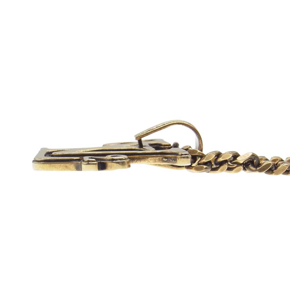 LOUIS VUITTON ルイ・ヴィトン × NIGO ニゴ MP2692 コリエ スクエアードLV ネックレス ゴールド系【中古】