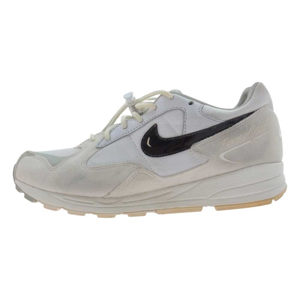 NIKE ナイキ × FEAR OF GOD フィアオブゴッド BQ2752-100 AIR SKYLON 2 エア スカイロン ローカット スニーカー ホワイト系 26.0cm【中古】