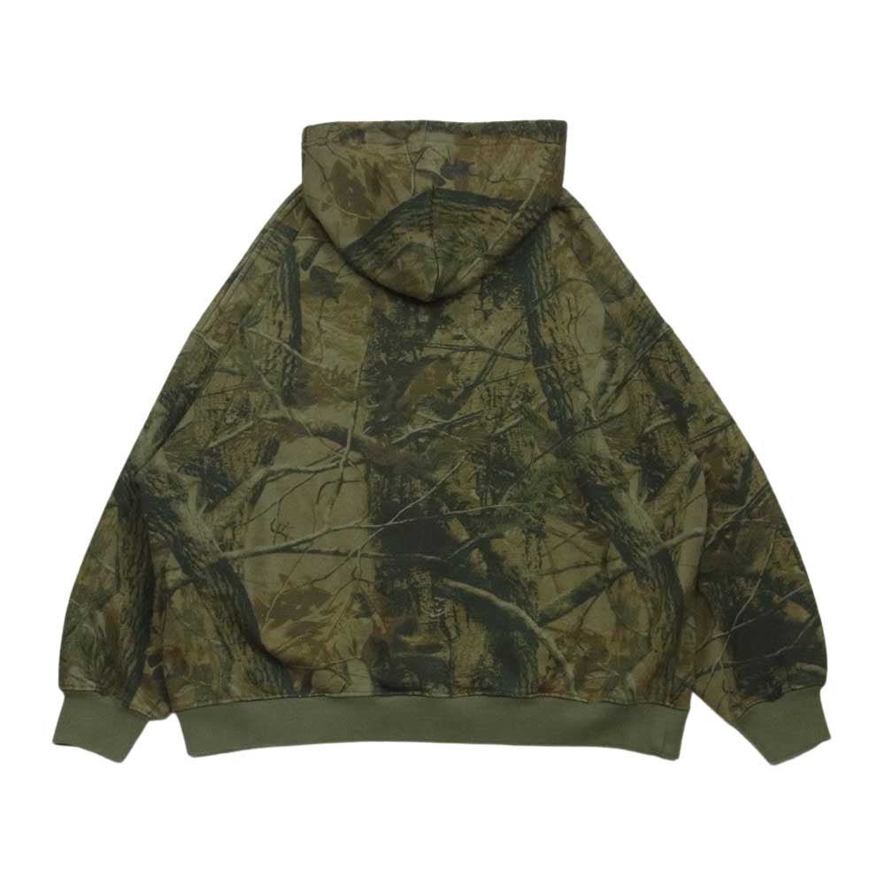 イージー season5 セッション スウェット パーカー コットン アルバニア製 カーキ系 XS【中古】