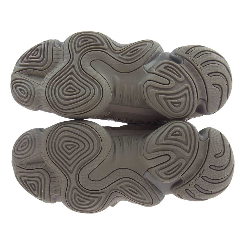 adidas アディダス GX3606 yeezy 500 Brown Clay イージー ローカットスニーカー ブラウン系 26cm【新古品】【未使用】【中古】