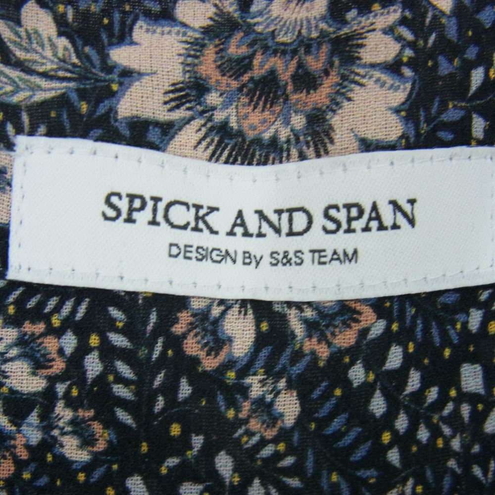 Spick and Span スピックアンドスパン 18-040-200-7080-1-0 花柄 ワンピース  ネイビー系 サイズ表記無【中古】