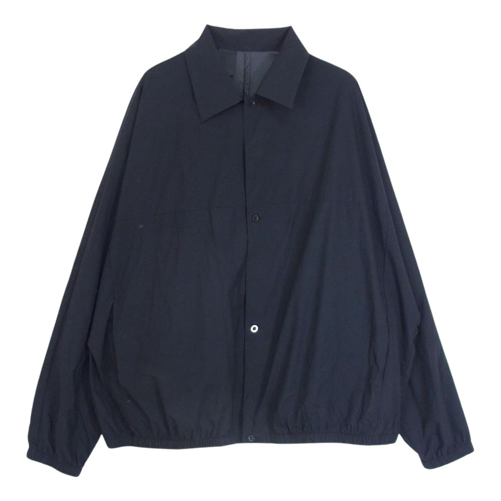 N.HOOLYWOOD エヌハリウッド 2202-BL07-026-peg BLOUSON Black 裾絞り 長袖 ナイロン シャツ ブラック系 38【中古】