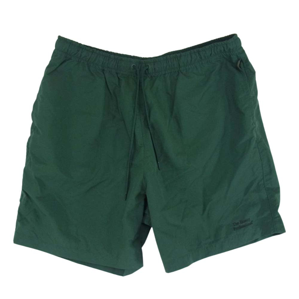 エンノイプロフェッショナル 22SS SS22BRENPT02LV ナイロン ショートパンツ ハーフパンツ ショーツ グリーン系 L【中古】