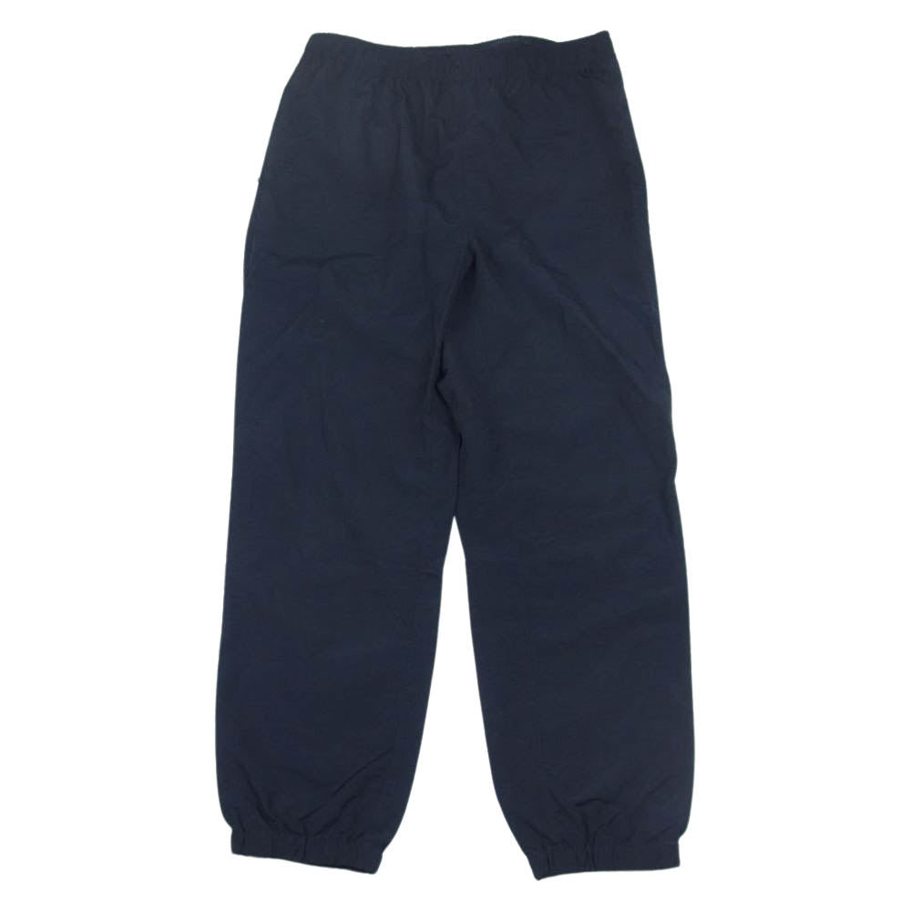 エンノイプロフェッショナル 21AW AW21BRENPT01LV × スタイリスト私物 Nylon Pants ナイロン ロゴ刺繍 トラック パンツ ダークネイビー系 L【中古】