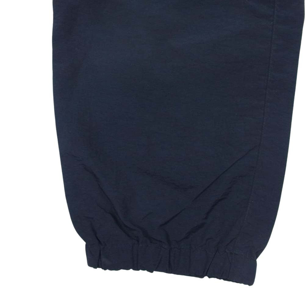 エンノイプロフェッショナル 21AW AW21BRENPT01LV × スタイリスト私物 Nylon Pants ナイロン ロゴ刺繍 トラック パンツ ダークネイビー系 L【中古】