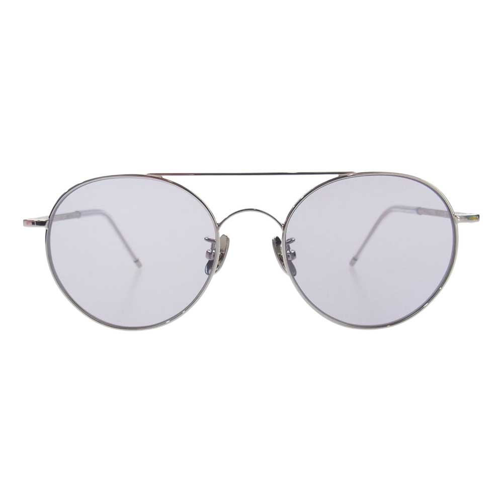 エーディーエスアール  ADSR MILES 07 ツーブリッジ 眼鏡 サングラス  シルバー系【中古】
