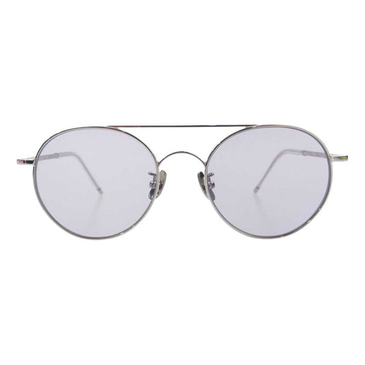 エーディーエスアール  ADSR MILES 07 ツーブリッジ 眼鏡 サングラス  シルバー系【中古】