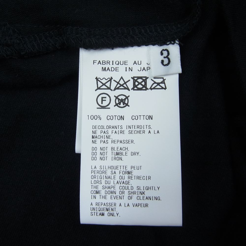 Yohji Yamamoto POUR HOMME ヨウジヤマモトプールオム 21AW HX-T17-080 30/-CORMA PLAIN STITCH ZIP FASTENER TANK TOP ファスナー タンク トップ ブラック系 3【中古】