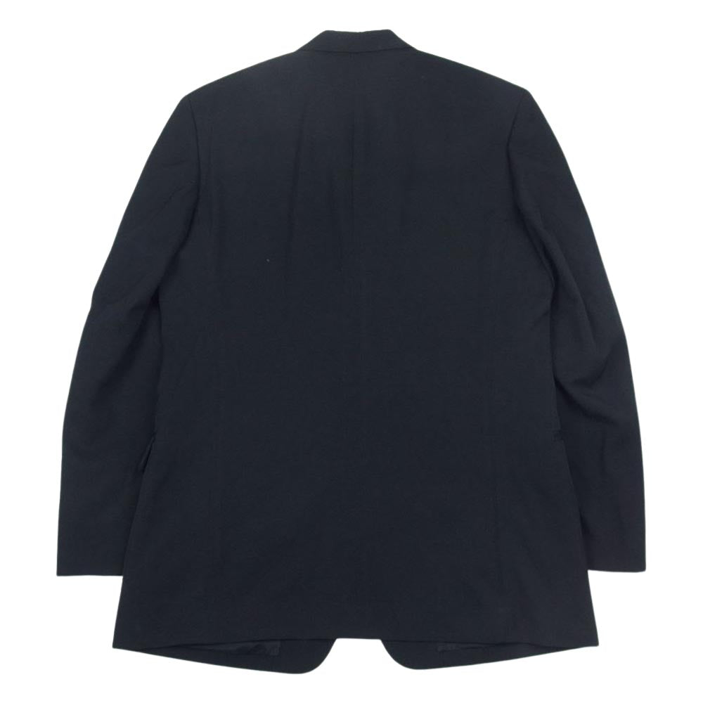 ヨウジヤマモト コスチュームドオム  HT-J80-150 ウールギャバジン 3B テーラード ジャケット ブラック系 2【中古】