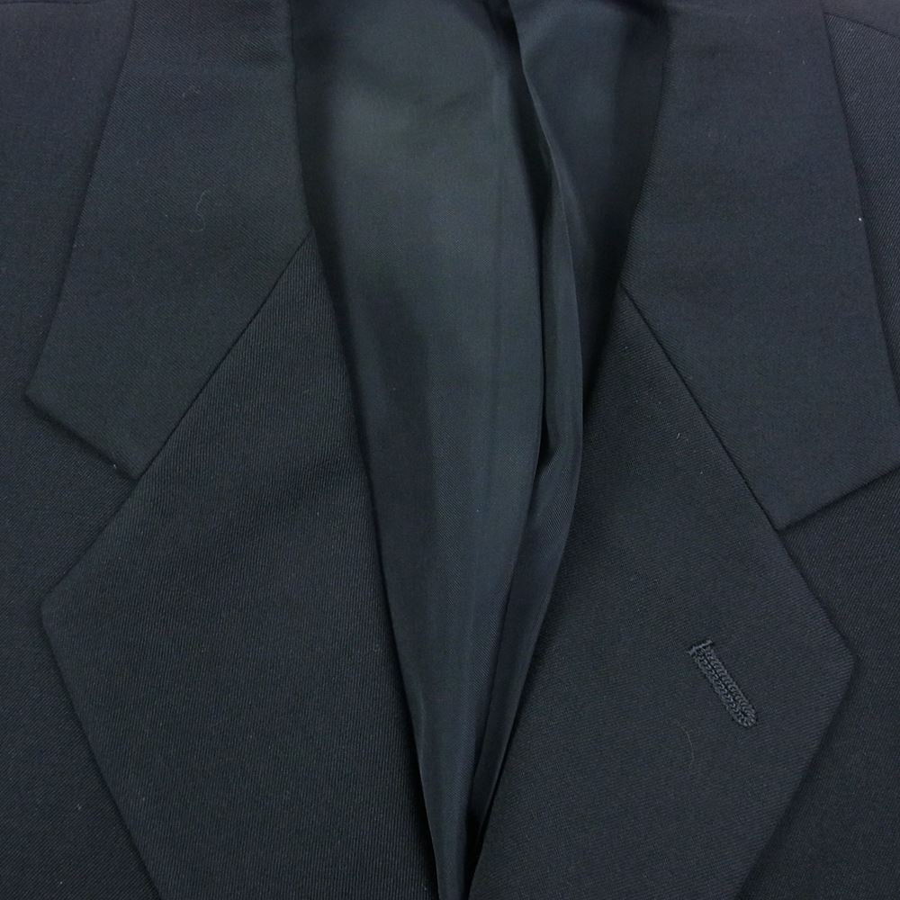 ヨウジヤマモト コスチュームドオム  HT-J80-150 ウールギャバジン 3B テーラード ジャケット ブラック系 2【中古】