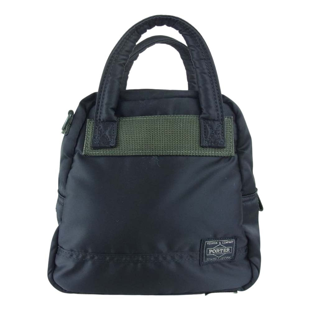 PORTER ポーター 376-19810 PX TANKER BOWLING BAG タンカー ボウリング バッグ ブラック系【美品】【中古】