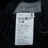 Yohji Yamamoto POUR HOMME ヨウジヤマモトプールオム 22AW HE-P25-100 ウールギャバジン 脇隠しPコールテンSP パンツ ブラック系 2【中古】