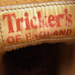Tricker's トリッカーズ LS411  FSスタンプ カントリーコレクション ウイングチップ ブーツ  ライトブラウン系【中古】