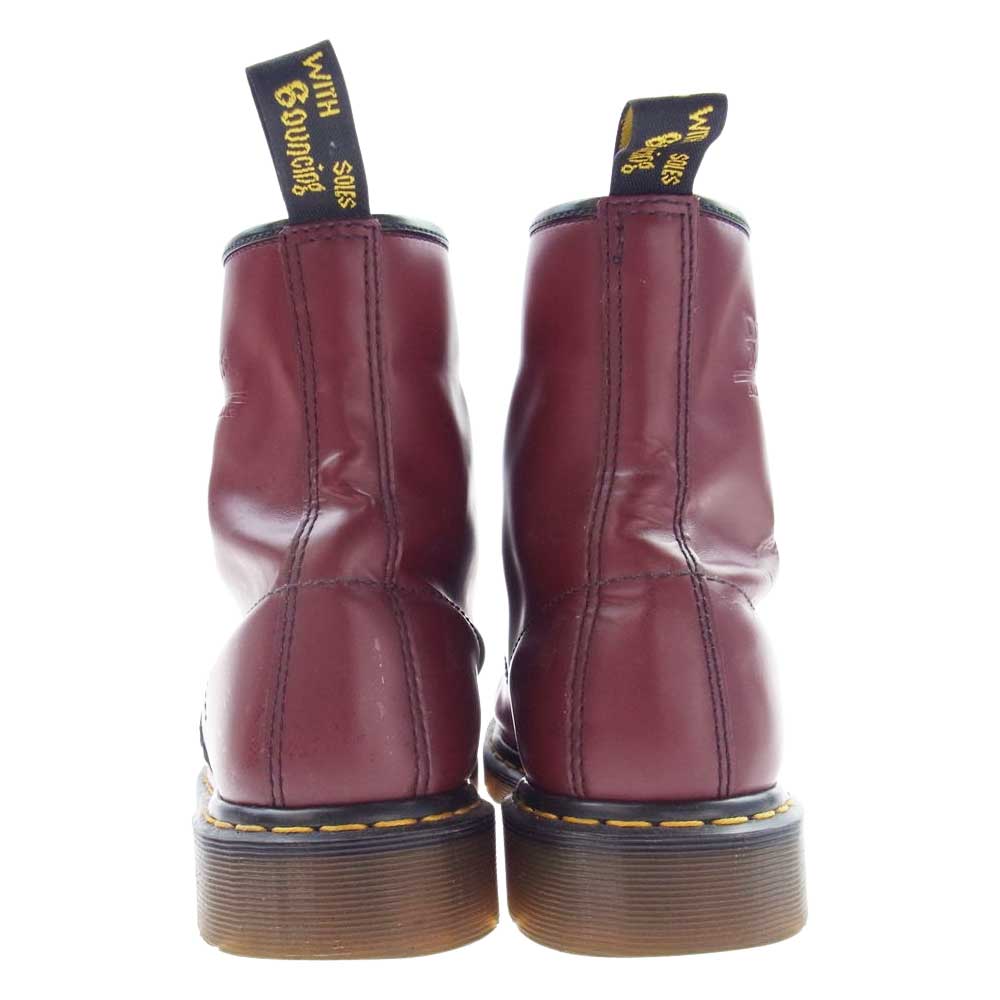 Dr.Martens ドクターマーチン 8ホール レースアップ ブーツ ワインレッド系 UK9【中古】