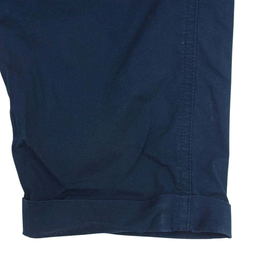 Gramicci グラミチ GMP-19S841 ウェザー ストレッチ トラウザー パンツ コットン 中国製 ネイビー系 L【中古】