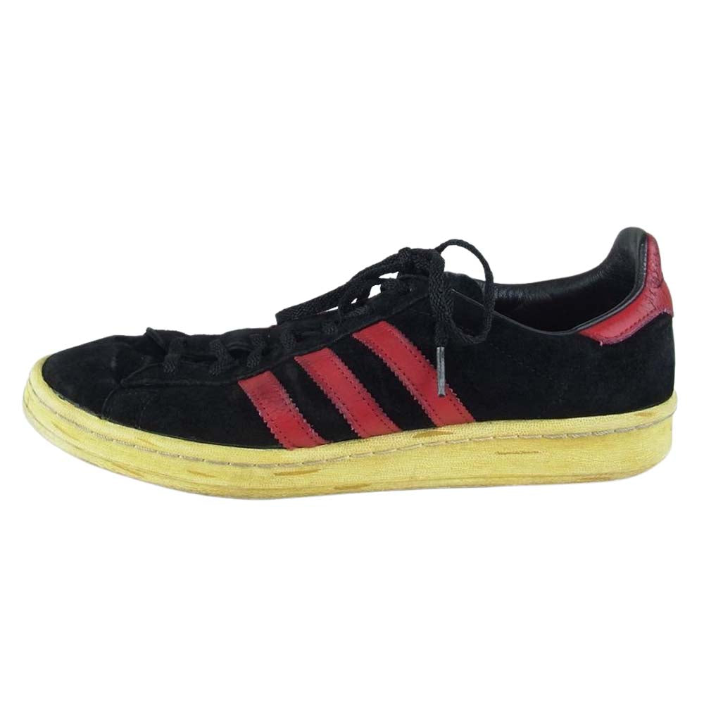 adidas アディダス G63525 × MITA SNEAKERS ミタスニーカーズ CAMPUS 80s MITA キャンパス ローカット スニーカー ブラック系 US8.5【中古】