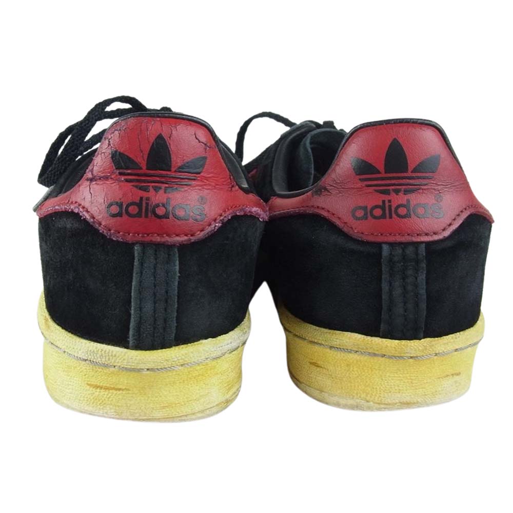 adidas アディダス G63525 × MITA SNEAKERS ミタスニーカーズ CAMPUS 80s MITA キャンパス ローカット スニーカー ブラック系 US8.5【中古】
