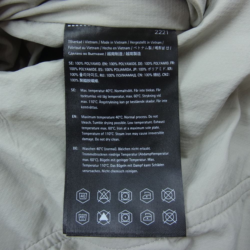 KLATTERMUSEN クレッタルムーセン Nal Hooded Jacket ナル フーデッド ジャケット  グレー系 S【中古】