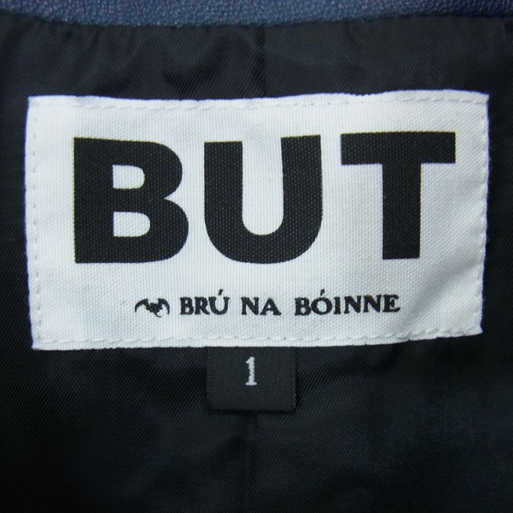 BRU NA BOINNE ブルーナボイン but0002-2 BELA レザー コーチ ジャケット ブルー系 1【中古】