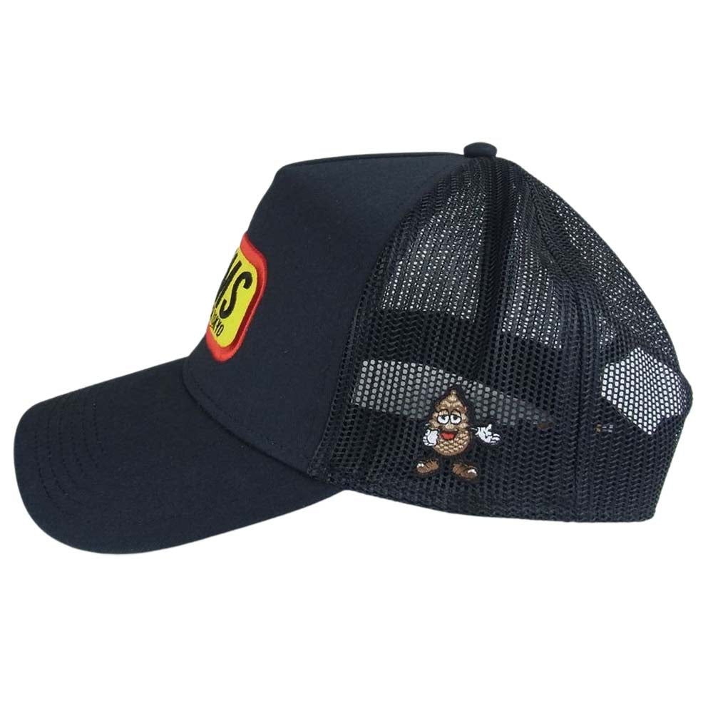 CHALLENGER チャレンジャー 18SS × SAM’S サムズ CAMS カムズ MESH CAP ロゴ メッシュ キャップ ブラック系【中古】