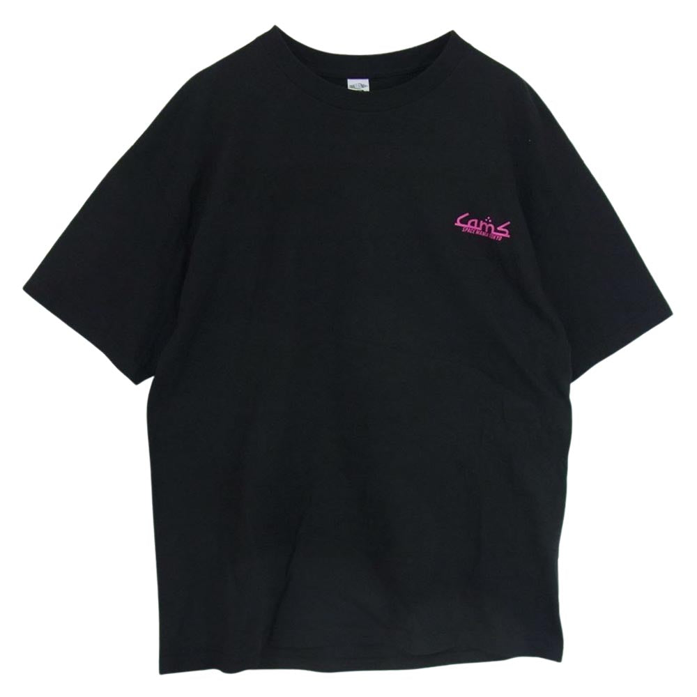 CHALLENGER チャレンジャー 18SS × SAM’S サムズ CAMS カムズ SPACE MANIA TEE CAMS スペース マニア Tシャツ ブラック系 XL【中古】